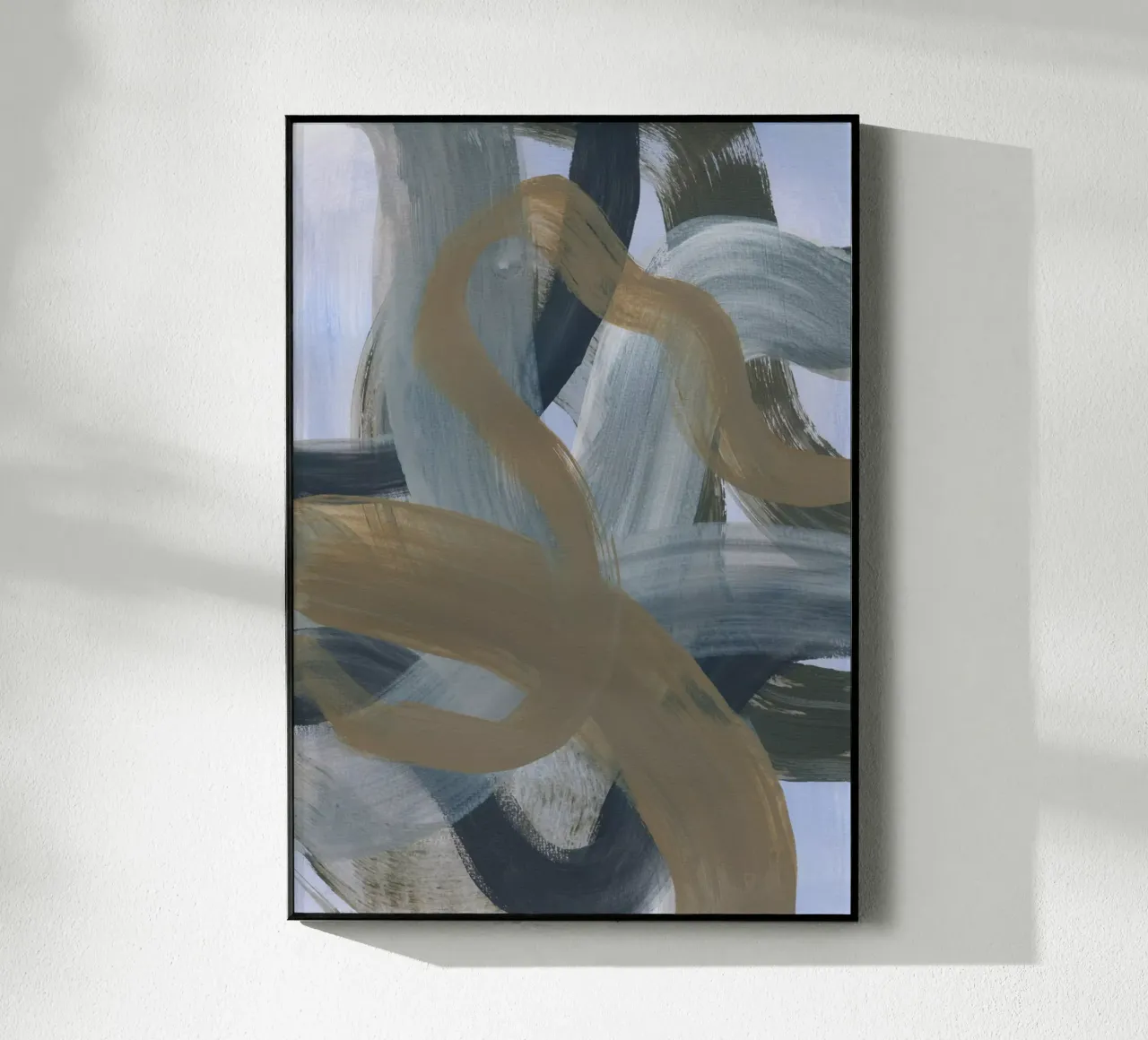 Abstract Brush Strokes 124 plexiglass da Mareike Böhmer