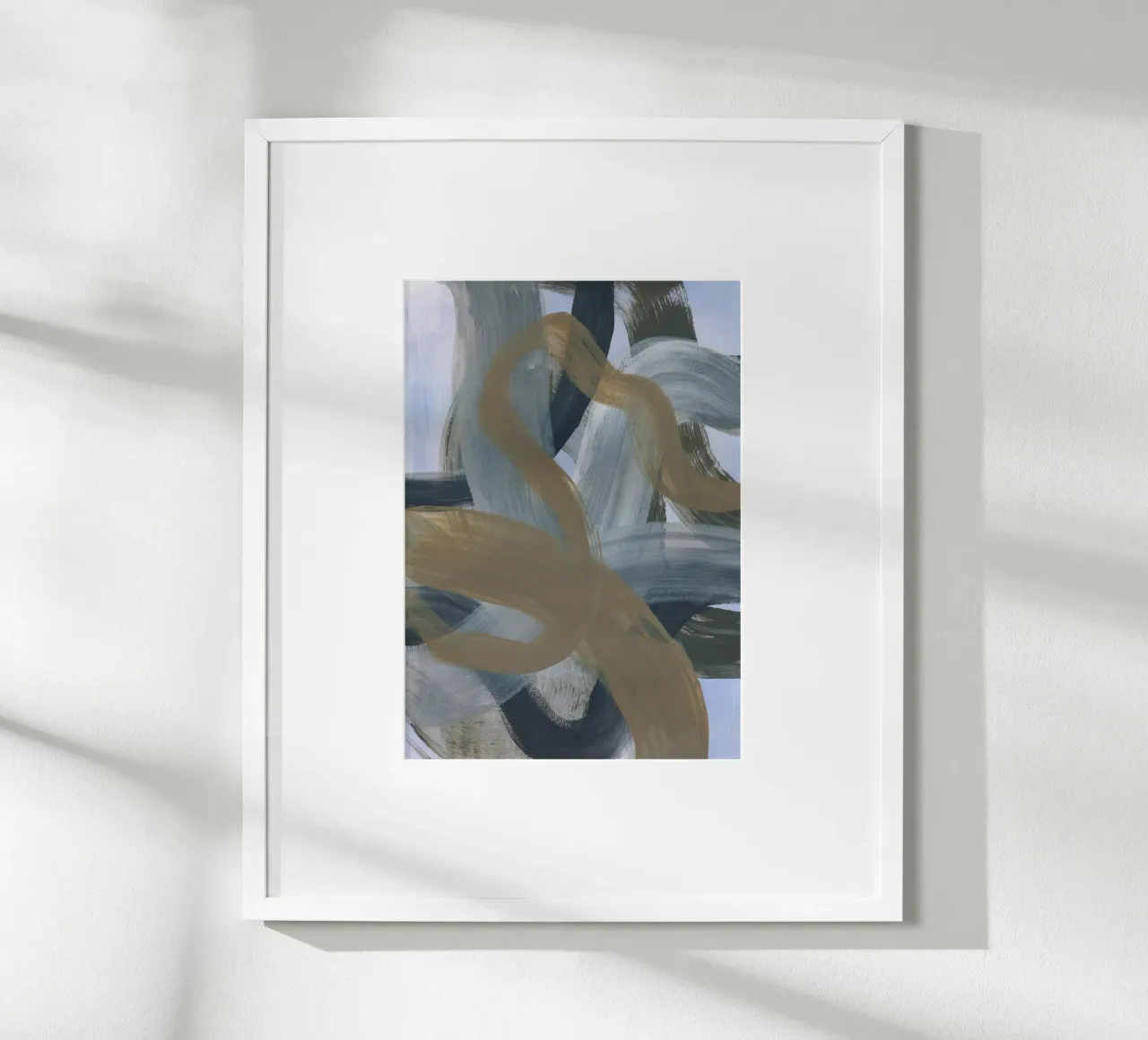 Abstract Brush Strokes 124 poster da Mareike Böhmer
