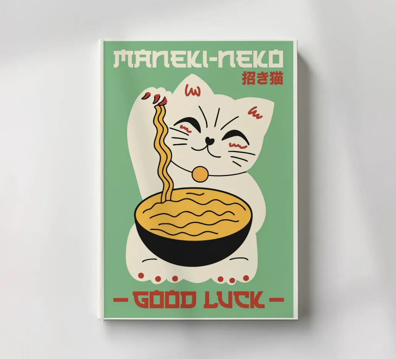 Viel Glück Notizbuch von animals_studio