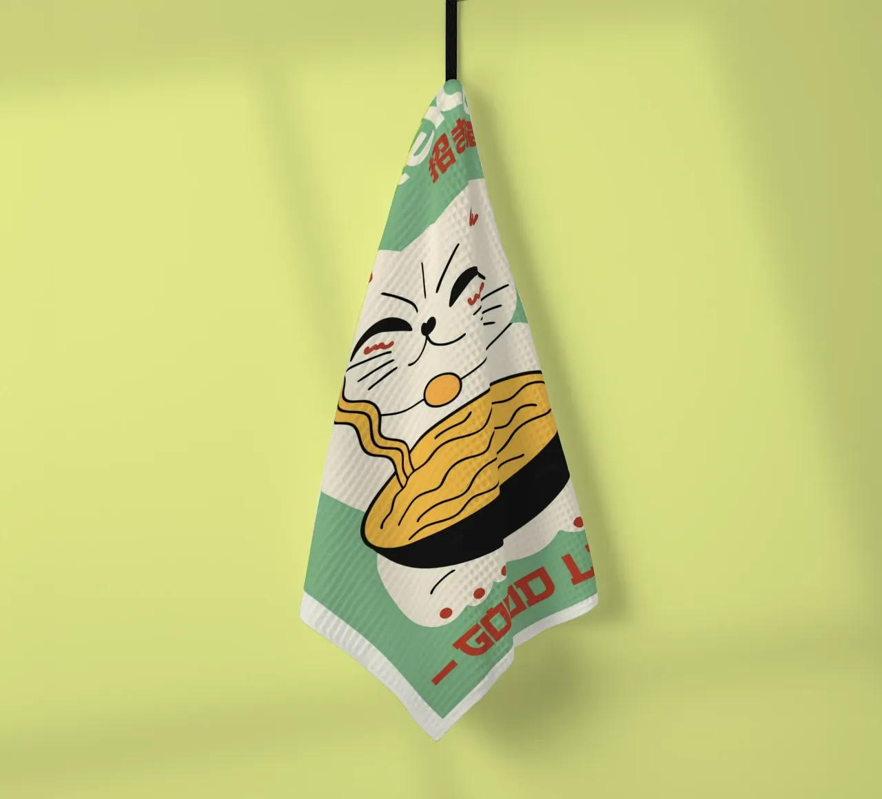 Buona fortuna canovaccio da cucina da animals_studio