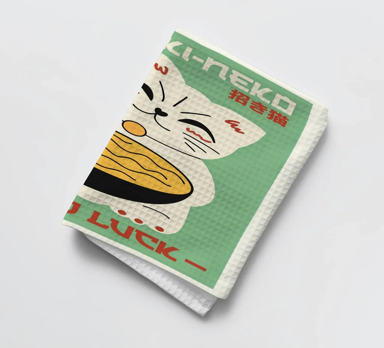 Buona fortuna canovaccio da cucina da animals_studio