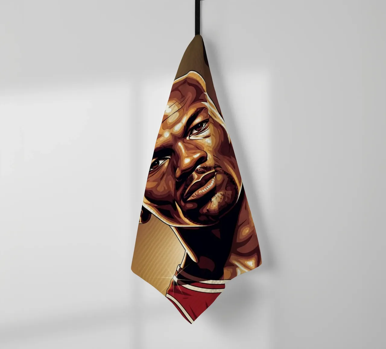 Michael Jordan portrait (1) canovaccio da cucina da Lembayung art