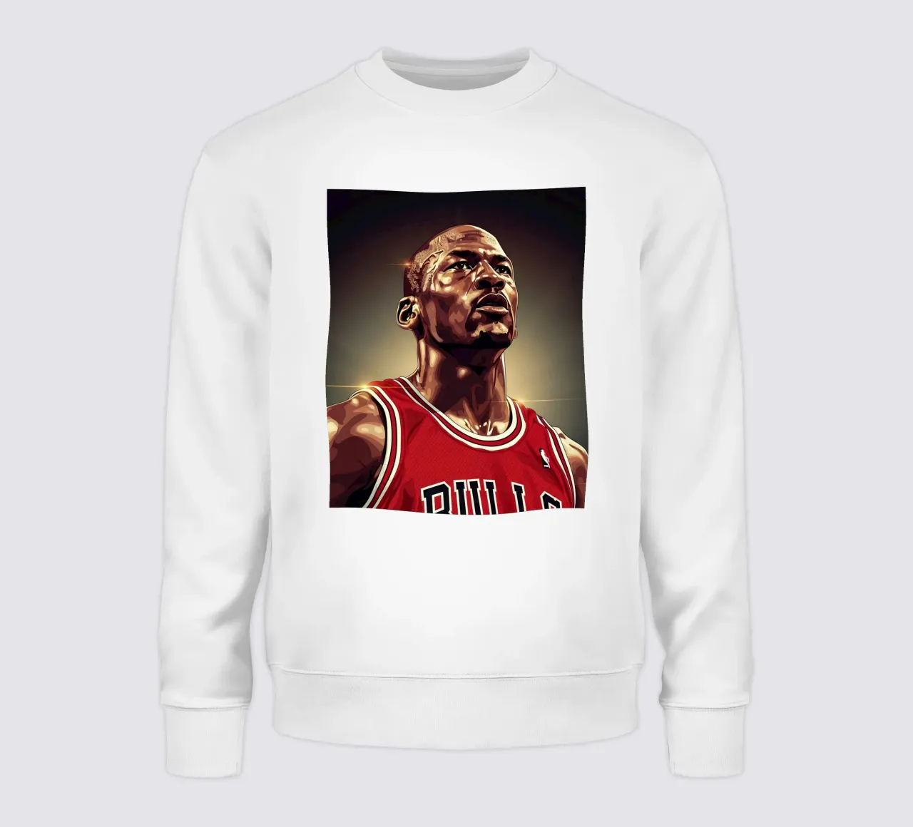 Michael Jordan portrait (2) felpa da Lembayung art