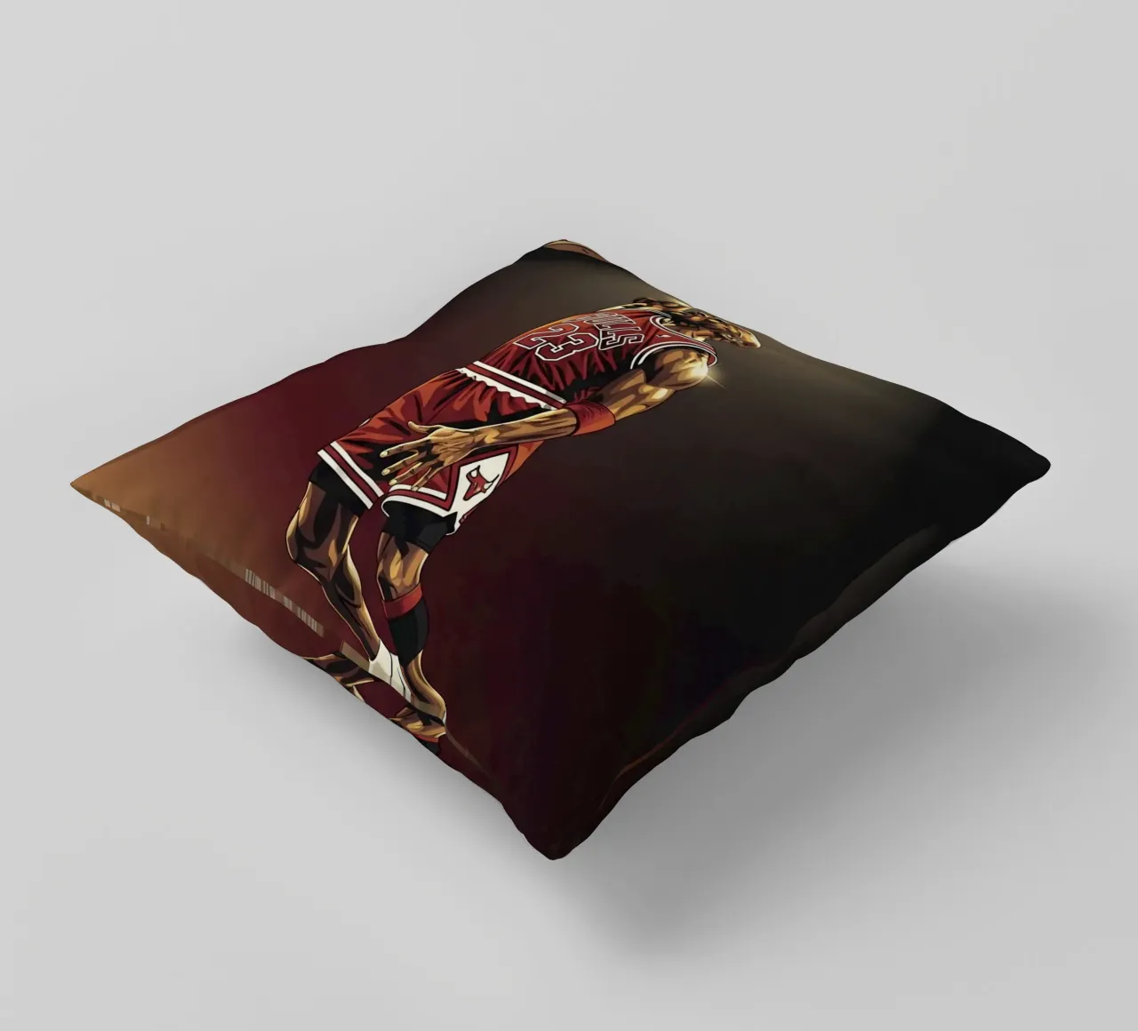 Michael Jordan slam dunk cuscino da Lembayung art