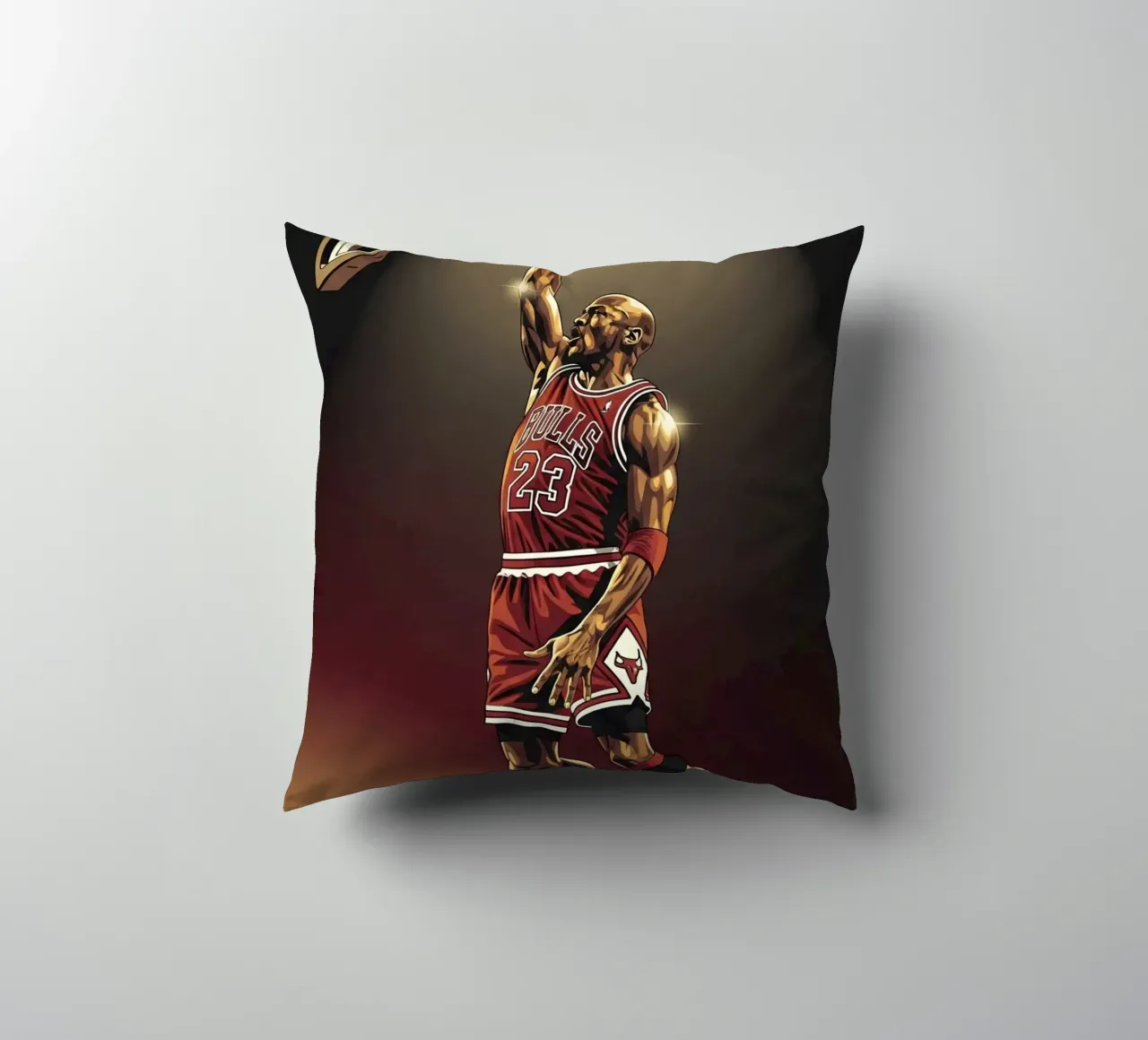 Michael Jordan slam dunk cuscino da Lembayung art
