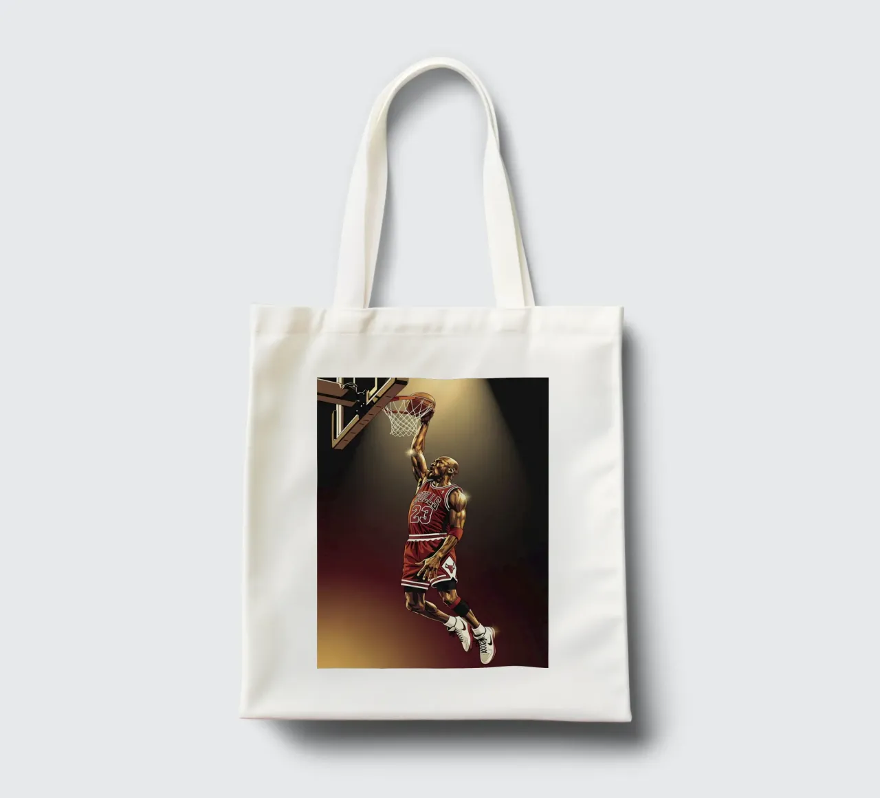 Michael Jordan slam dunk borsa in juta da Lembayung art