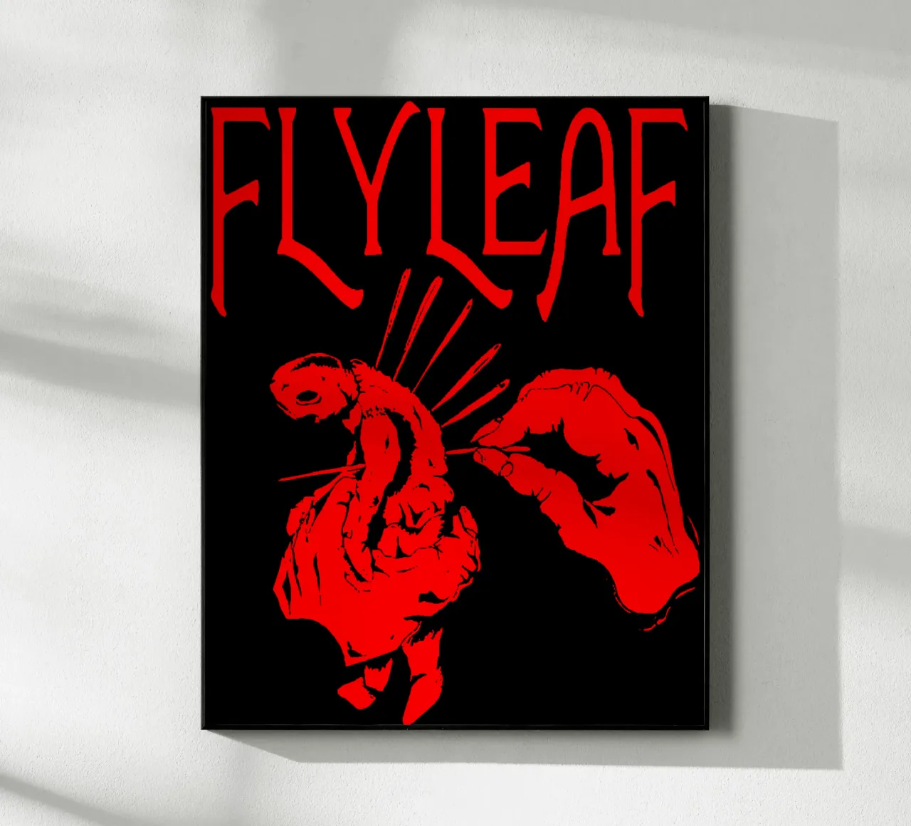 Maglietta classica The Voodo Doll Flyleaf plexiglass da ngrhdesignco