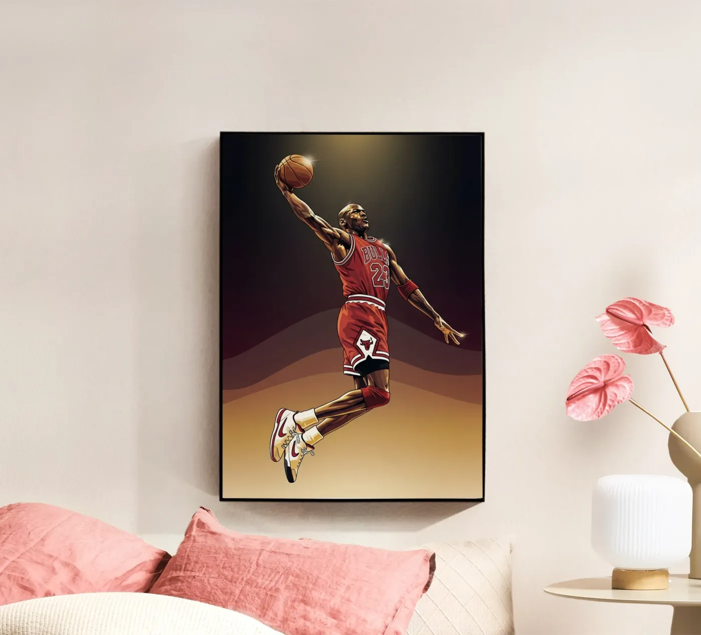 Flying without wings - Michael Jordan plexiglass da Lembayung art