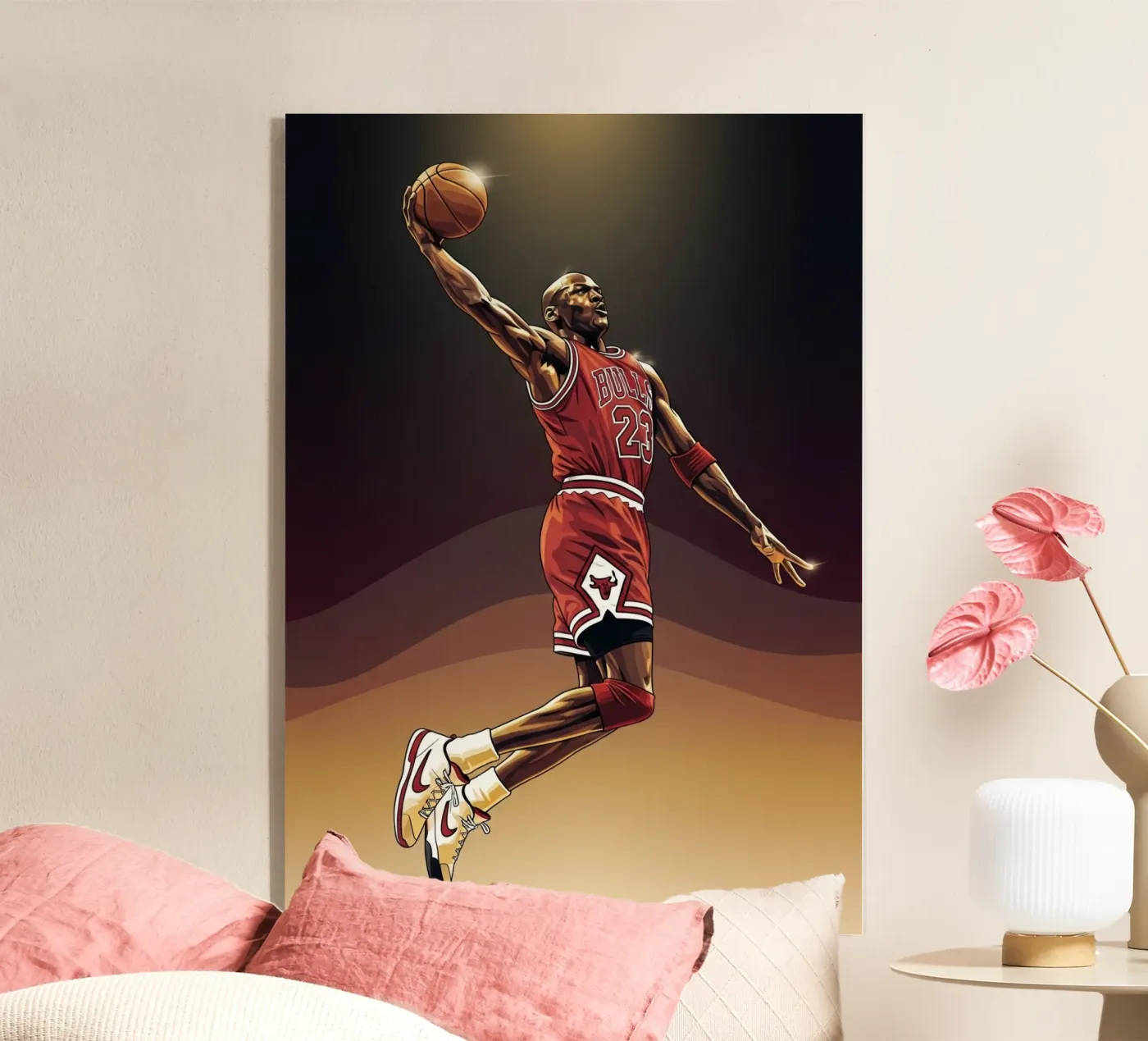 Flying without wings - Michael Jordan plexiglass da Lembayung art