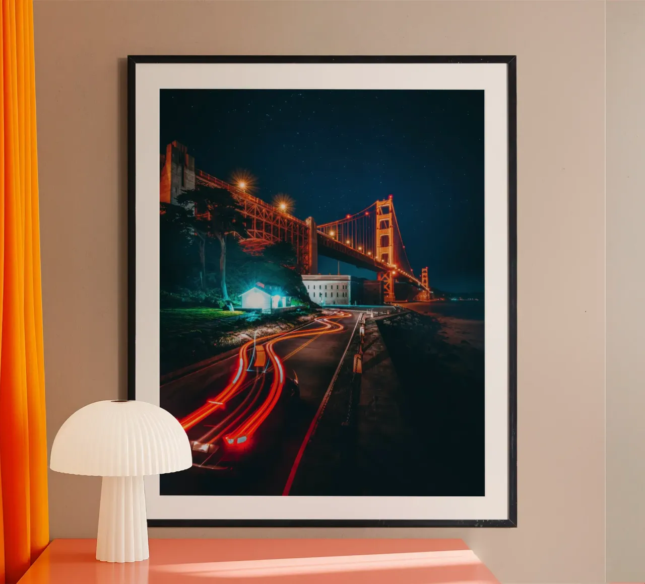 Visione del Golden Gate, San Francisco carta hahnemühle da Wanderlust Vibes