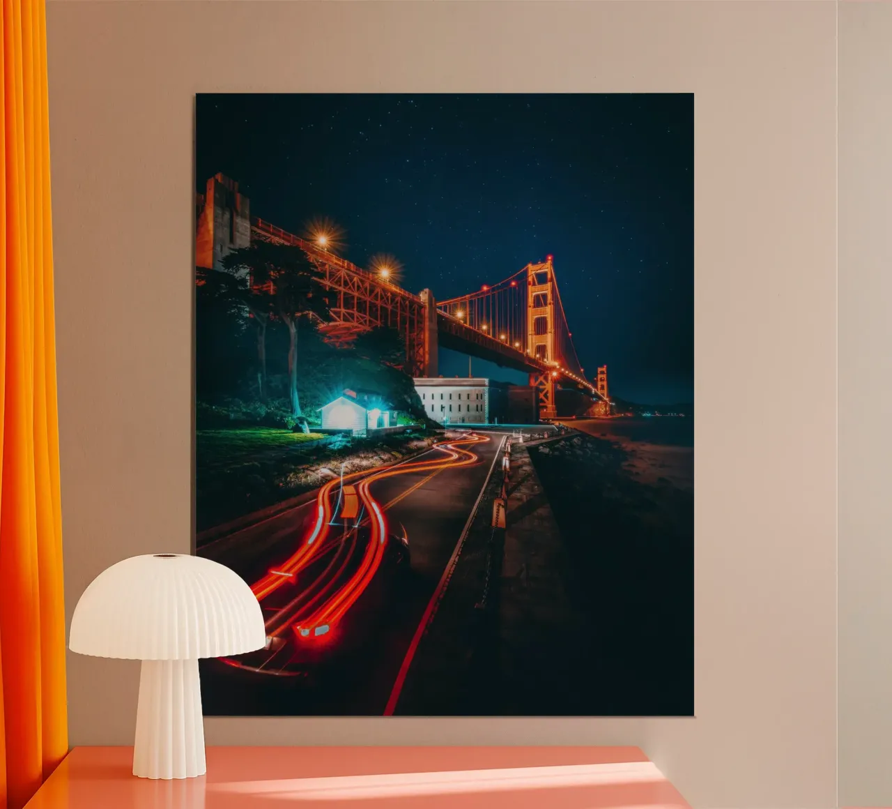 Visione del Golden Gate, San Francisco carta hahnemühle da Wanderlust Vibes