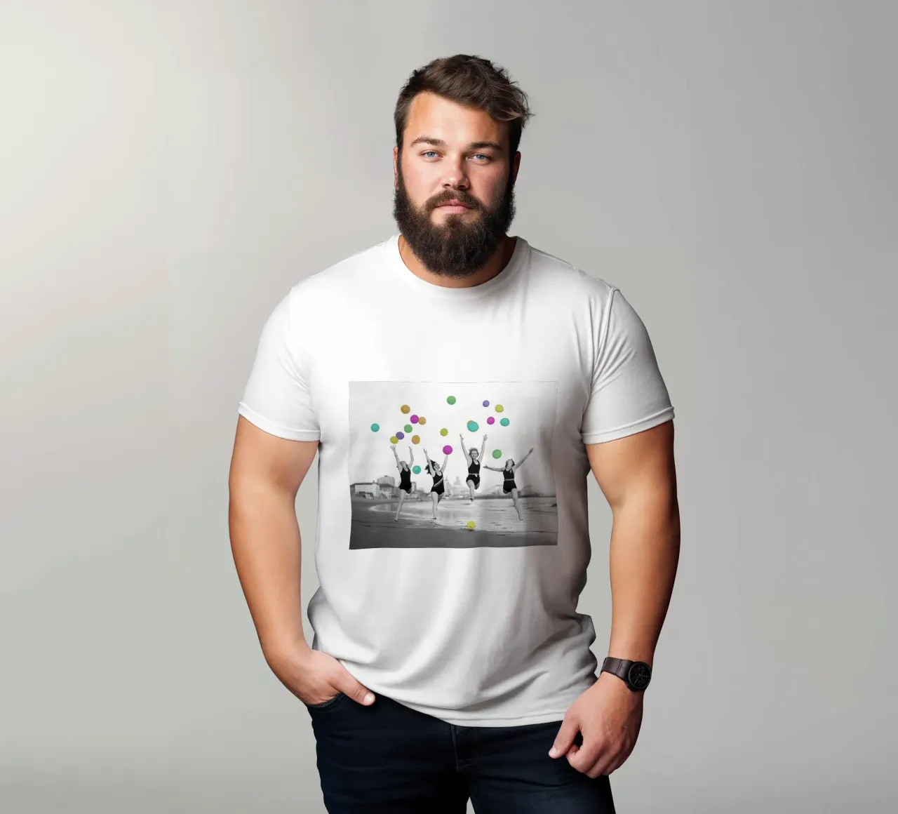 Ballerini di palloncini t-shirt da Takeme