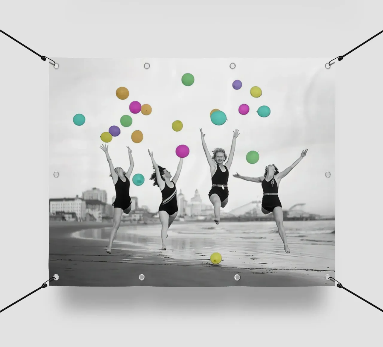 Ballerini di palloncini telo in pvc da Takeme