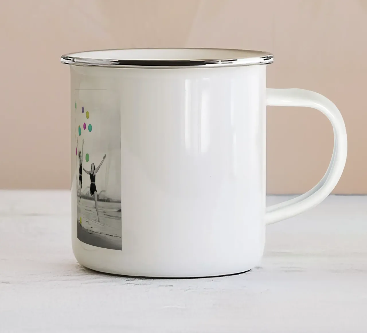 Ballerini di palloncini tazza in smalto da Takeme