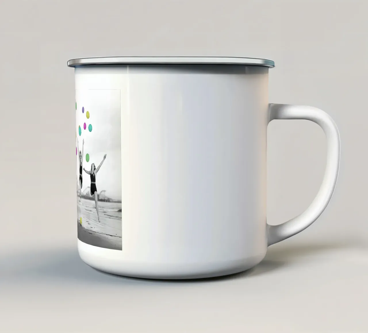Ballerini di palloncini tazza in smalto da Takeme