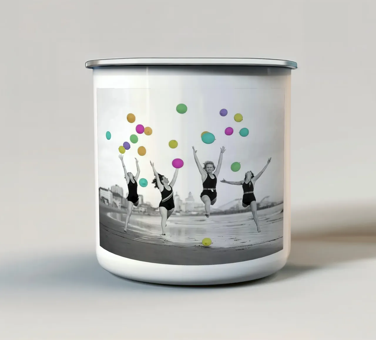 Ballerini di palloncini tazza in smalto da Takeme