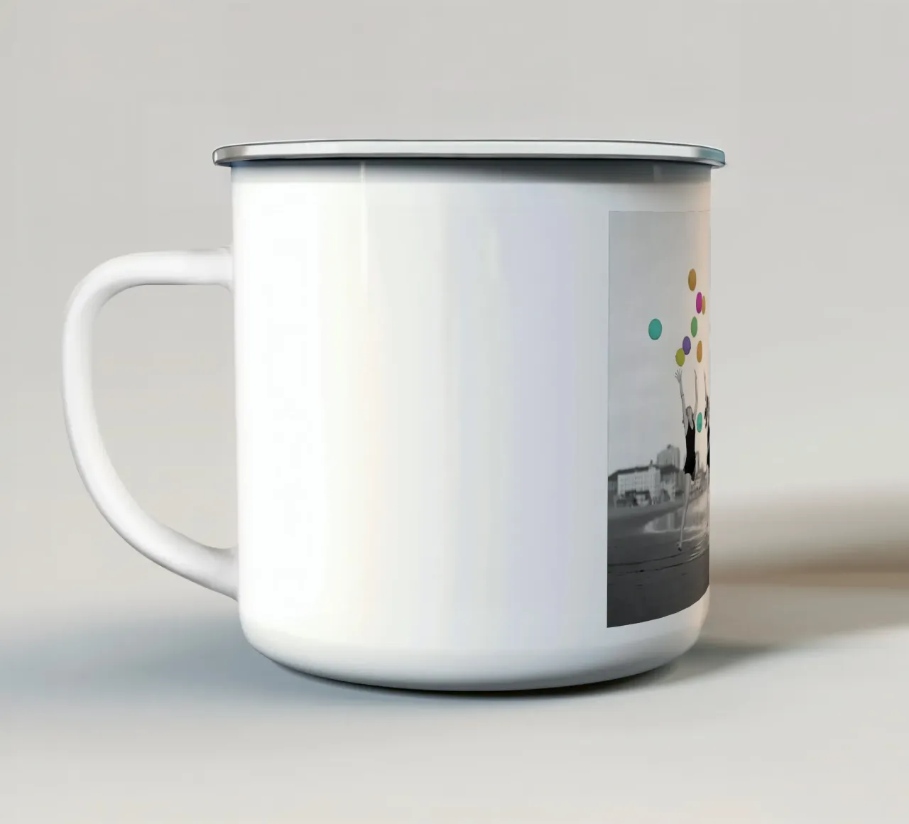 Ballerini di palloncini tazza in smalto da Takeme