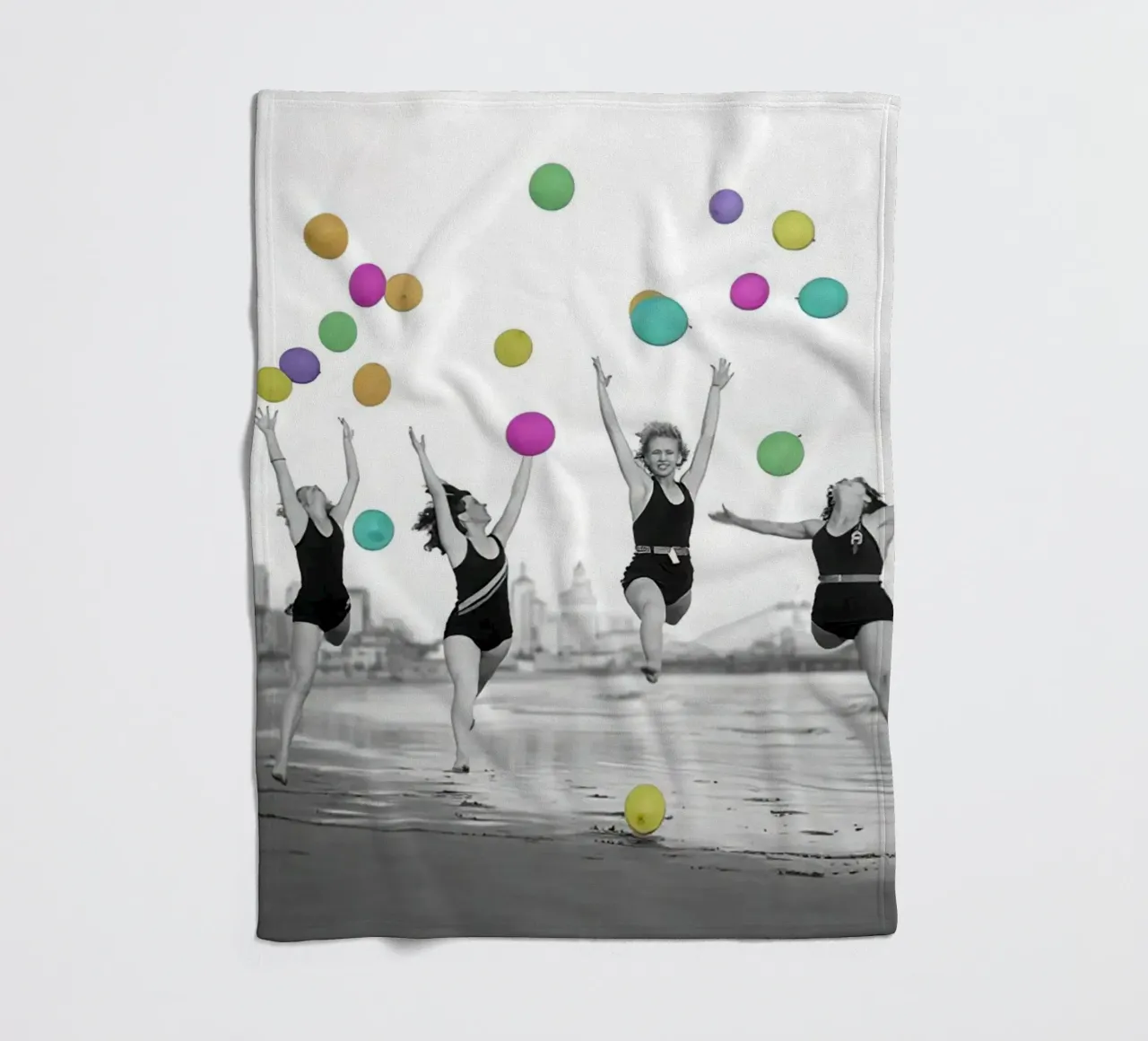 Ballerini di palloncini coperta in pile da Takeme