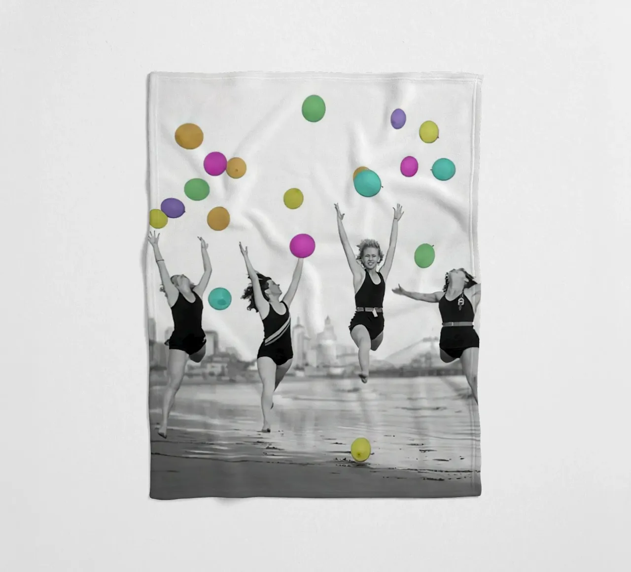 Ballerini di palloncini coperta in pile da Takeme