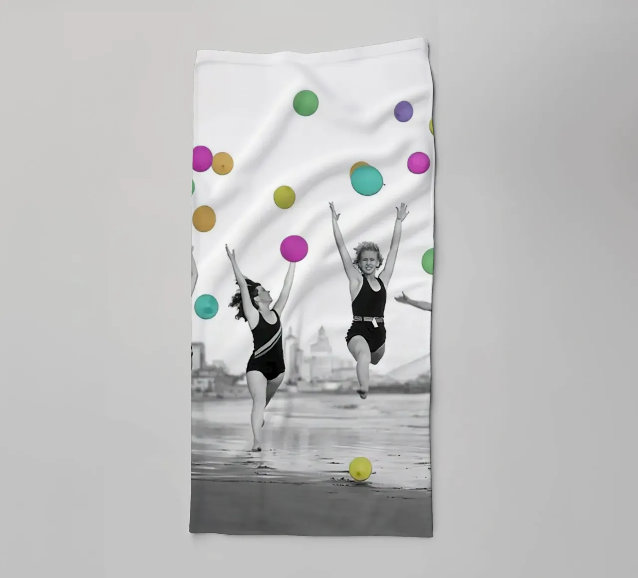 Ballerini di palloncini asciugamano da bagno da Takeme