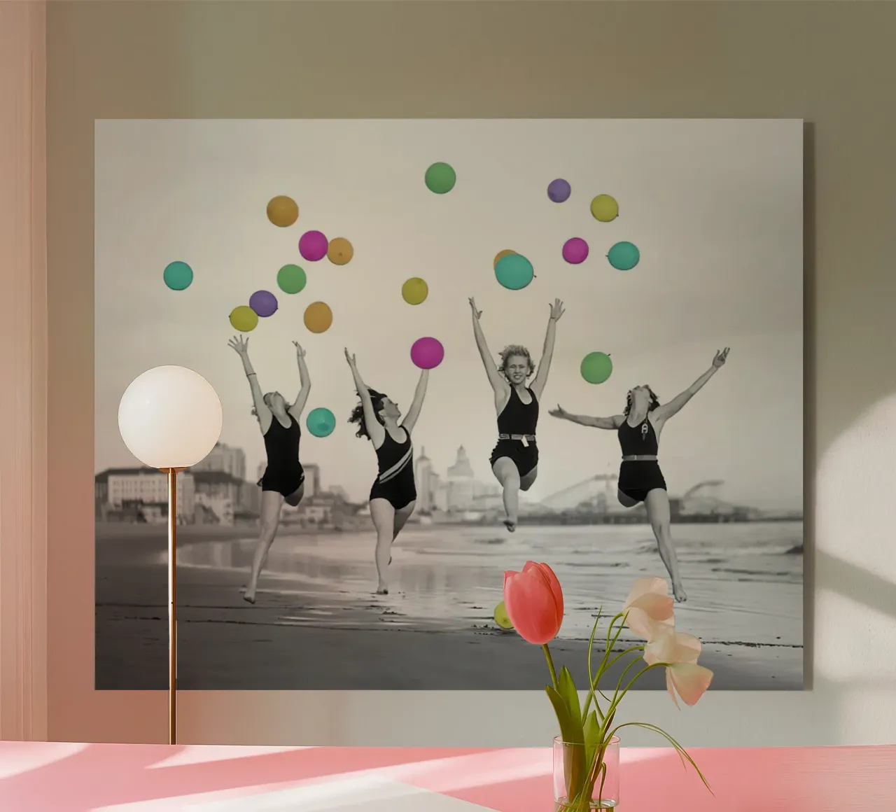 Ballerini di palloncini plexiglass da Takeme