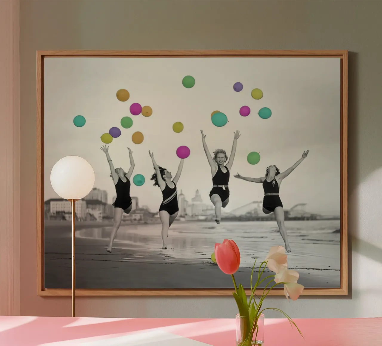 Ballerini di palloncini alluminio dibond da Takeme