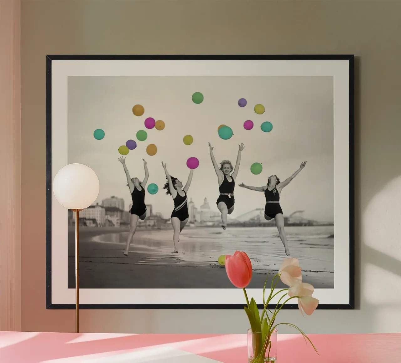 Ballerini di palloncini carta hahnemühle da Takeme