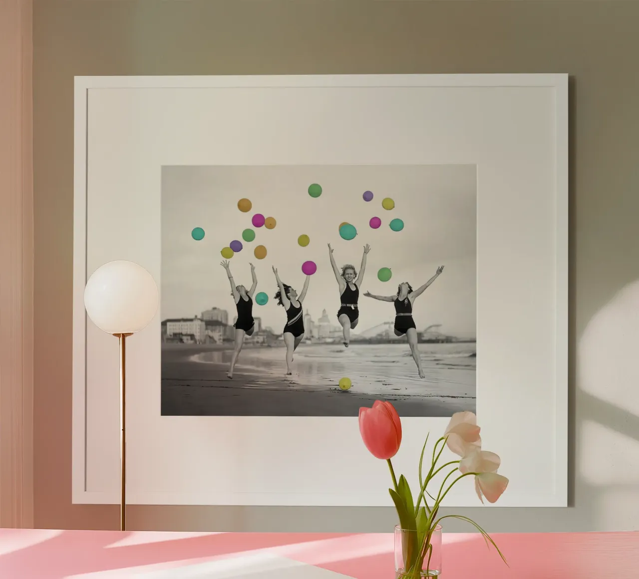 Ballerini di palloncini carta hahnemühle da Takeme