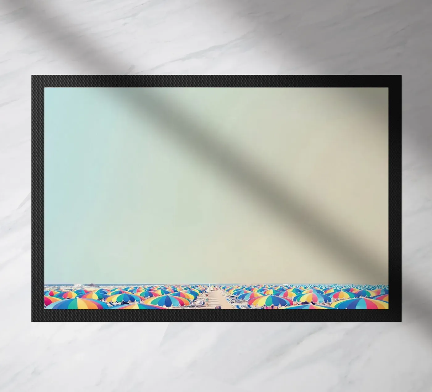 beach umbrella deurmat van Takeme