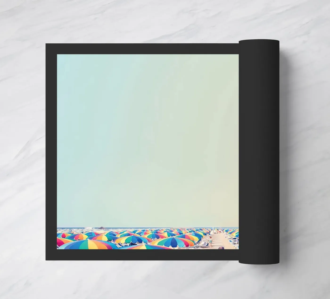 beach umbrella deurmat van Takeme