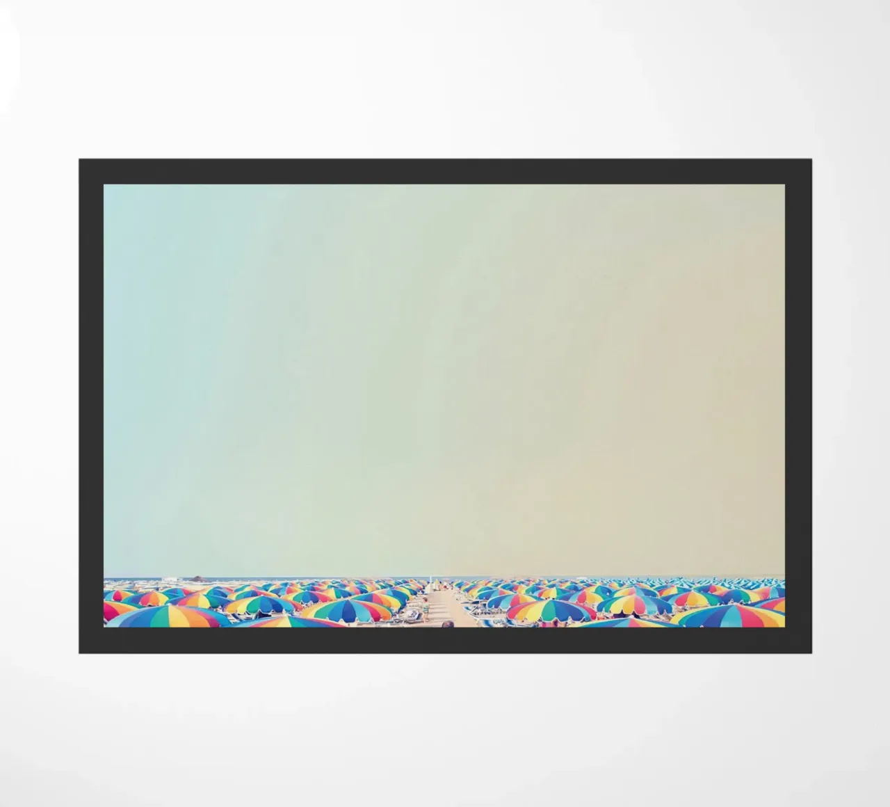 beach umbrella doormat by Takeme