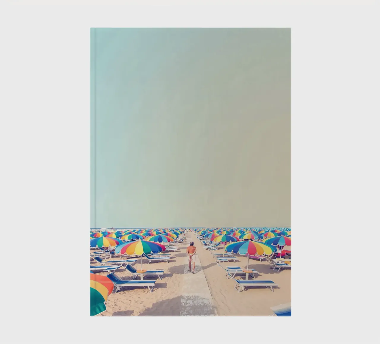 beach umbrella Notizbuch von Takeme