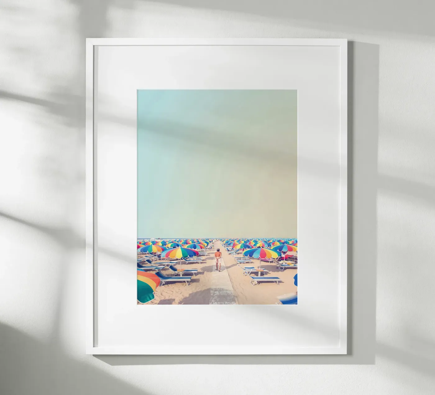 beach umbrella poster da Takeme