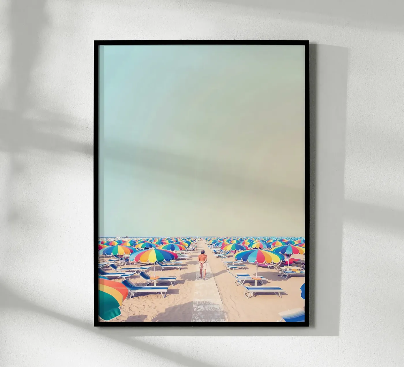 beach umbrella poster da Takeme