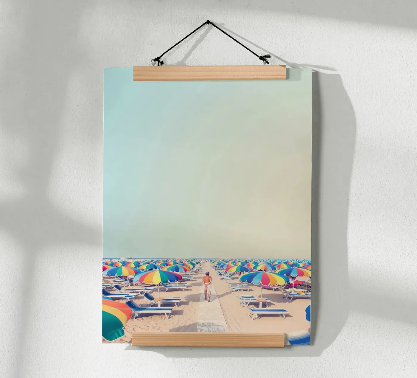 beach umbrella poster da Takeme