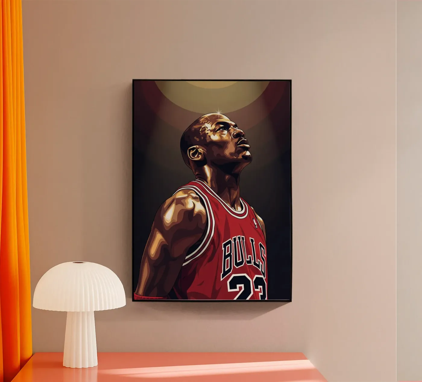 Michael Jordan portrait (3) plexiglass da Lembayung art