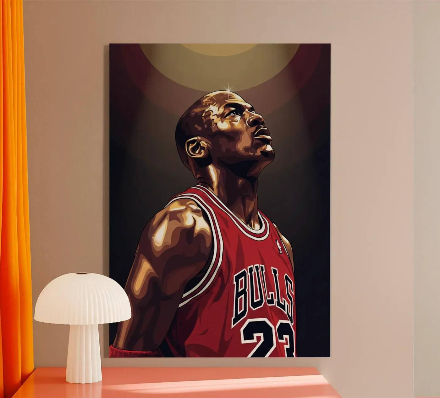 Michael Jordan portrait (3) plexiglass da Lembayung art