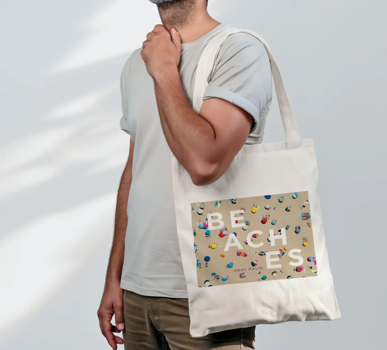 beaches tote bag by Takeme