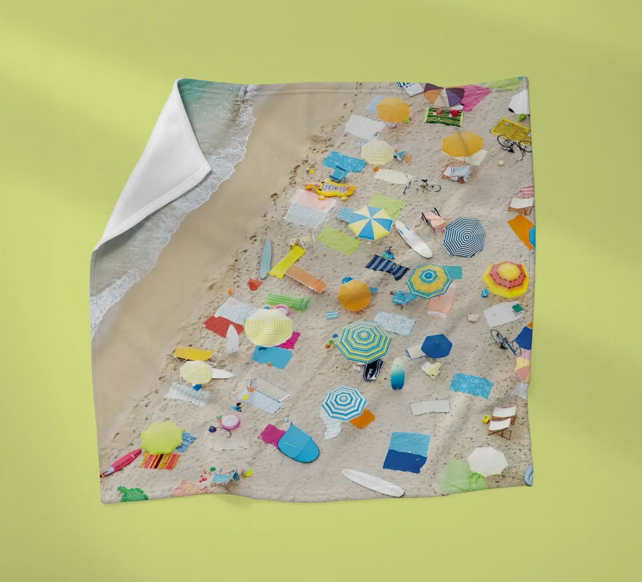 Beautiful from the sky fleece blanket by Takeme