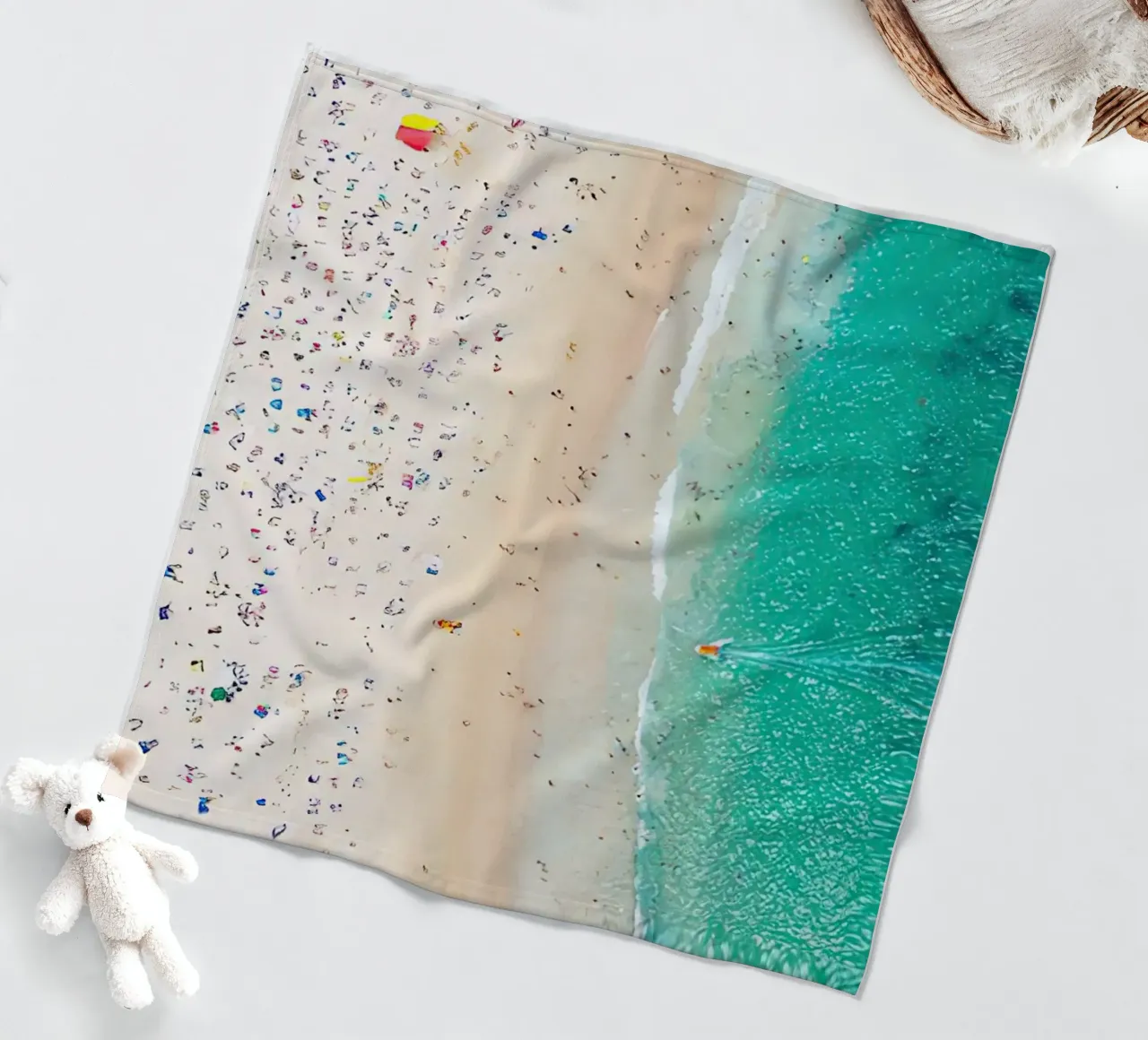 coogee beach fleece blanket by Takeme
