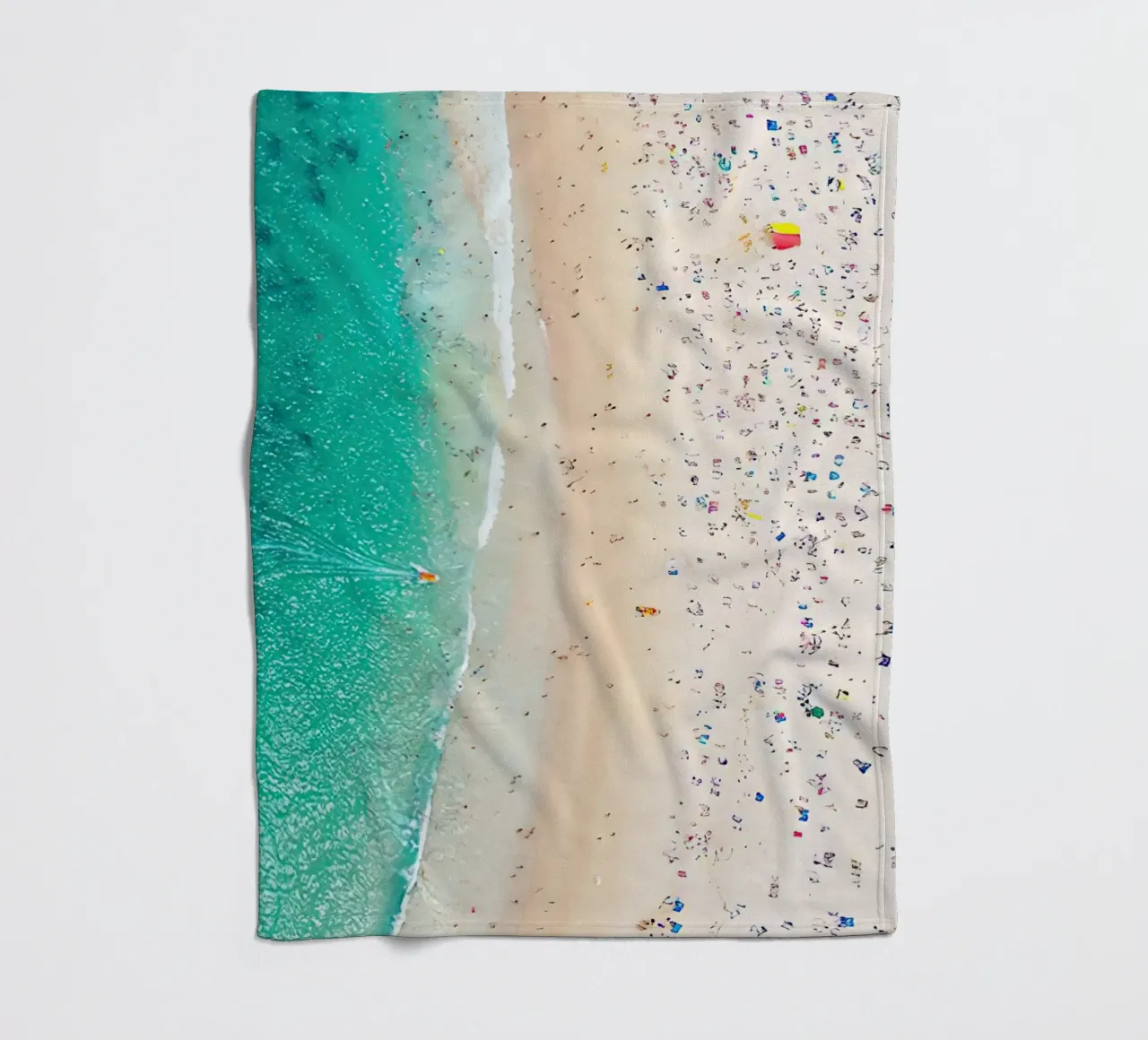coogee beach fleece blanket by Takeme