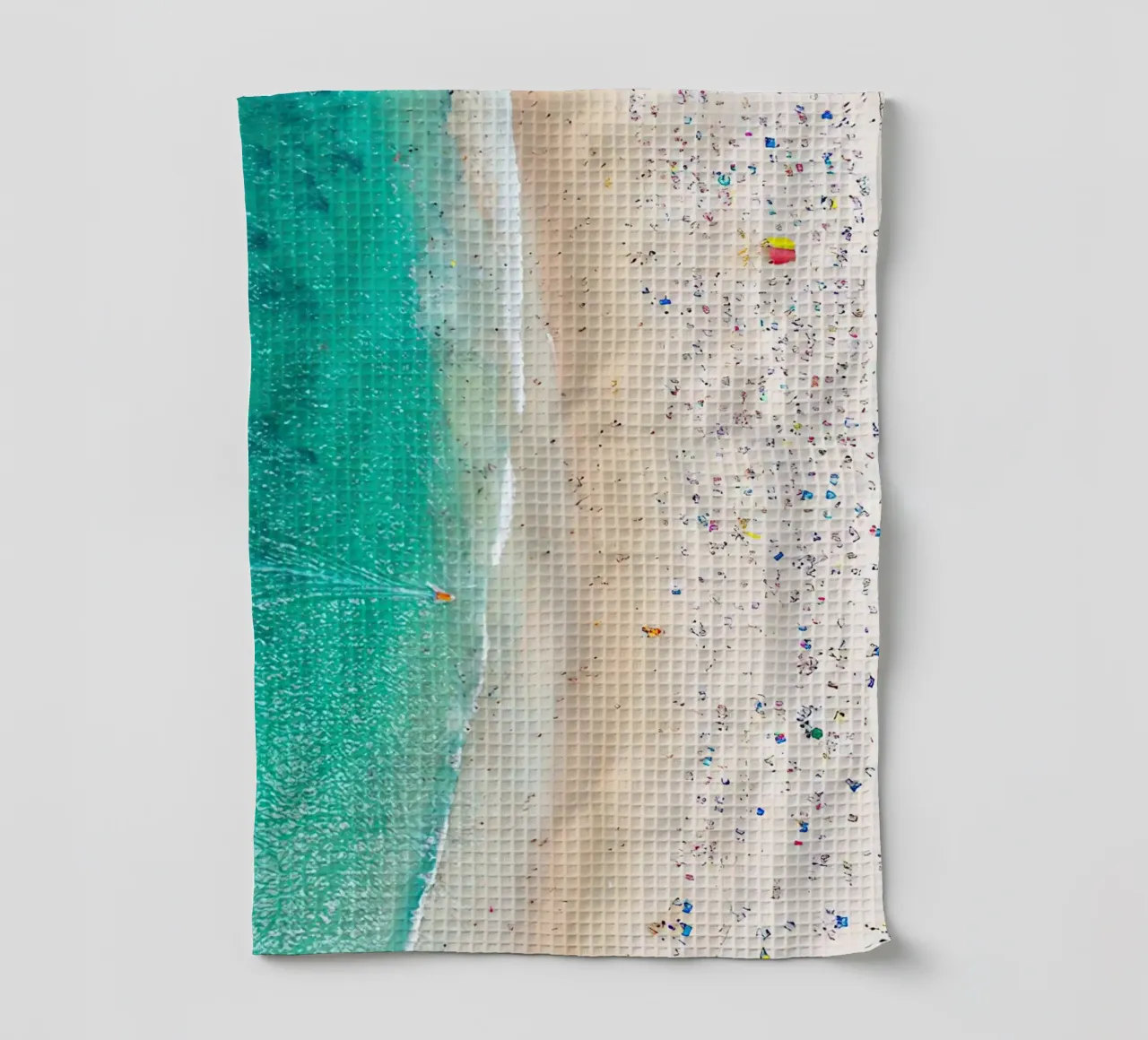 coogee beach tea towel by Takeme
