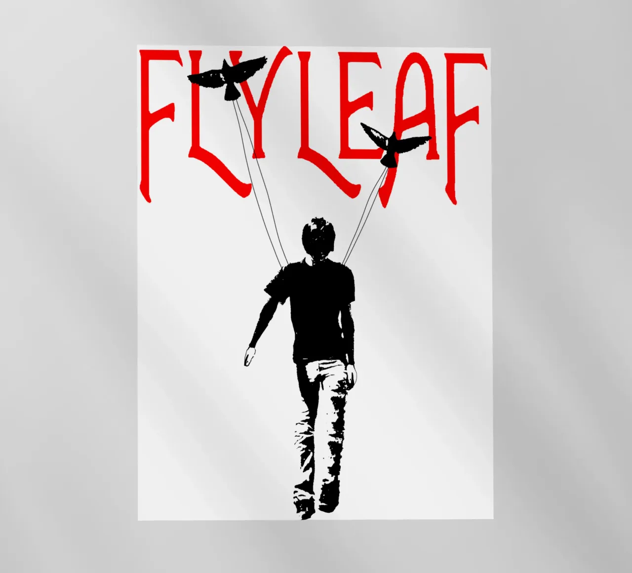 Maglietta essenziale The Man Flyleaf pellicola backlit da ngrhdesignco