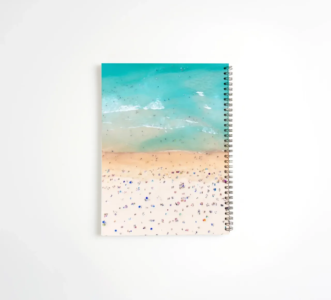 Beach Landscape spiral notebook by Takeme