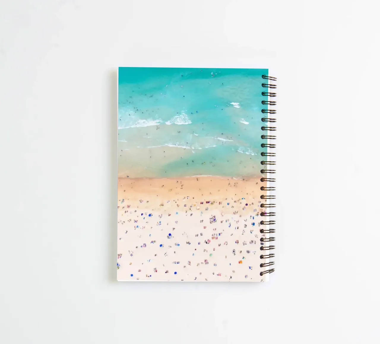 Beach Landscape spiral notebook by Takeme