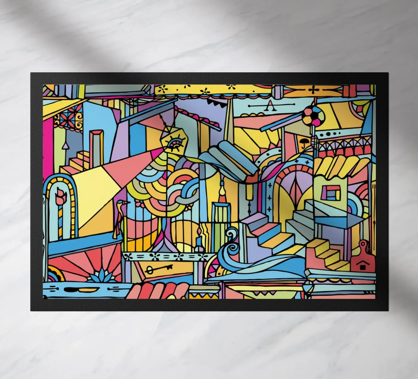 Ruas doormat by Ninhol