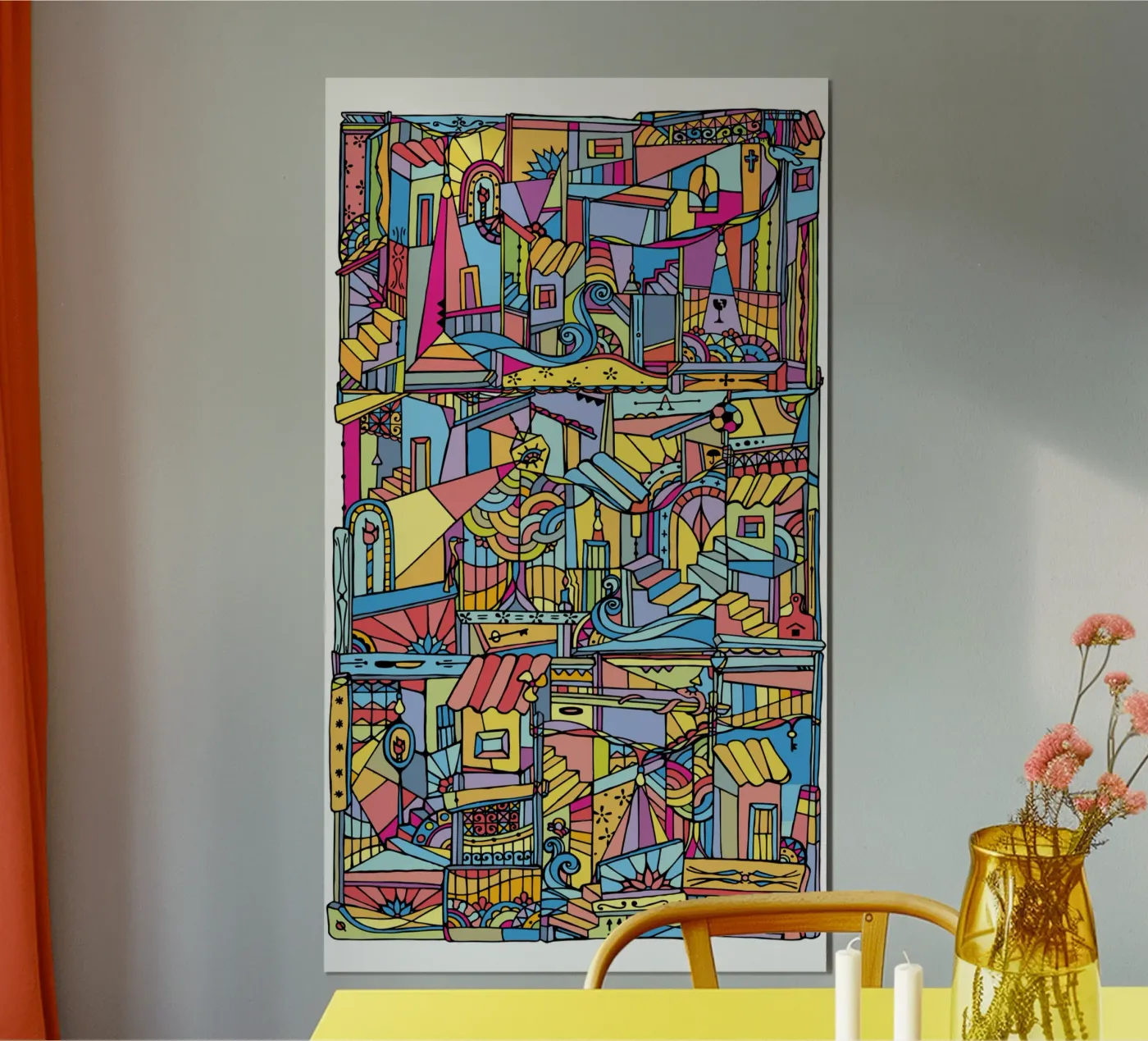 Ruas poster by Ninhol