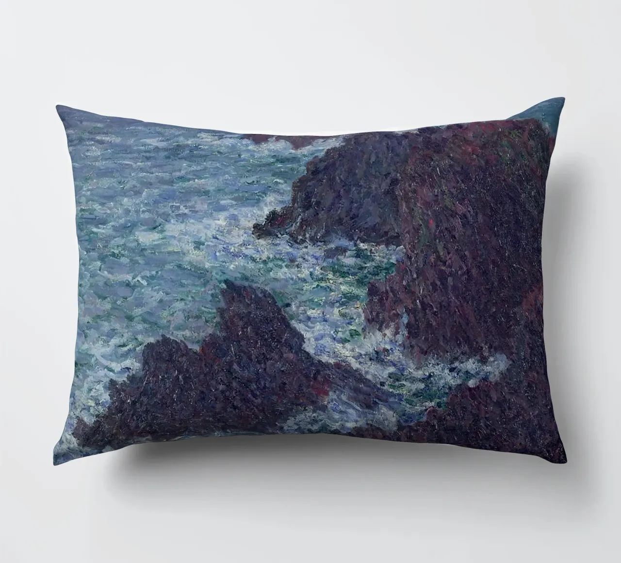 Le rocce di Belle-Ile cuscino da RodneyArt