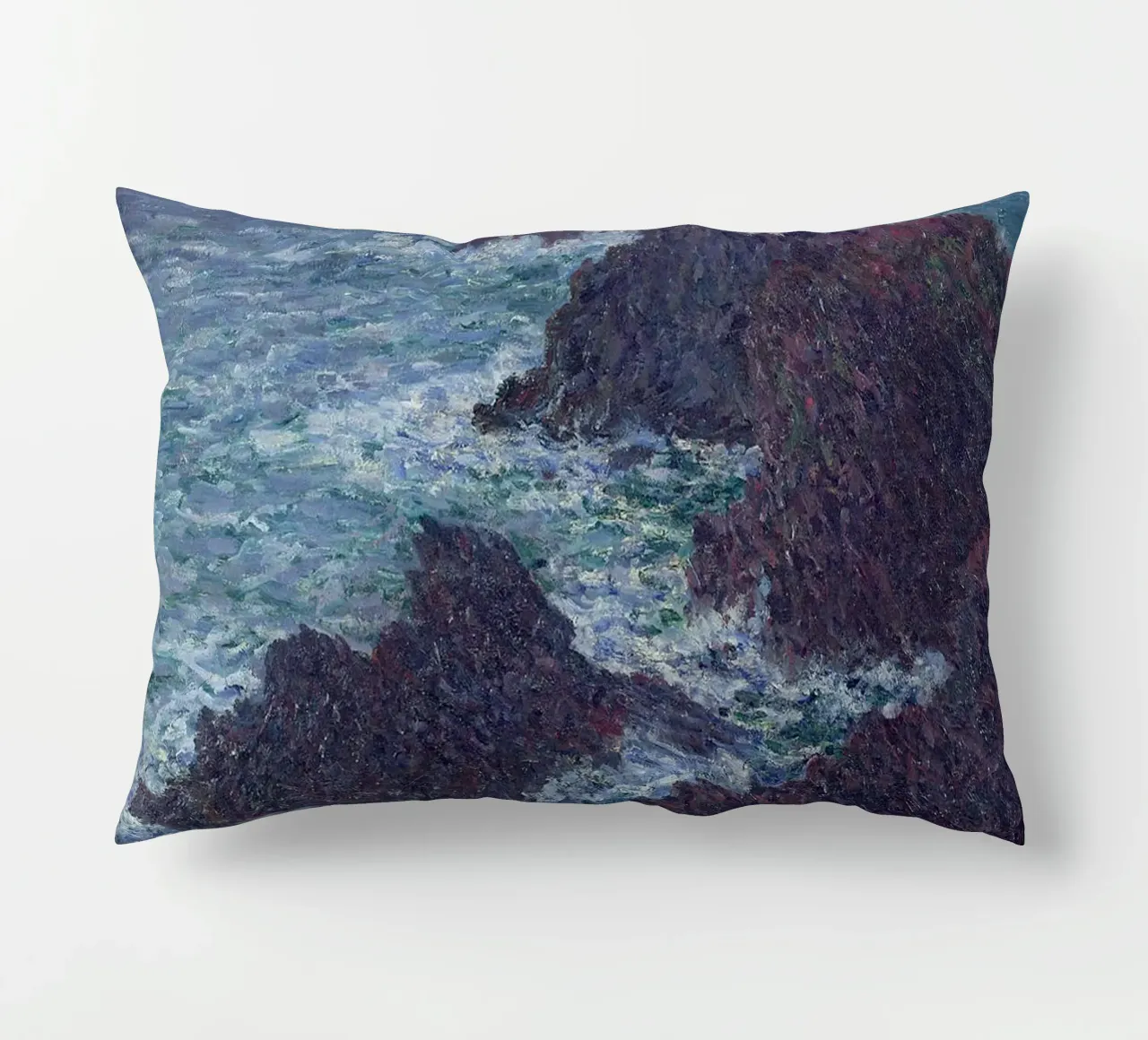 Le rocce di Belle-Ile cuscino da RodneyArt
