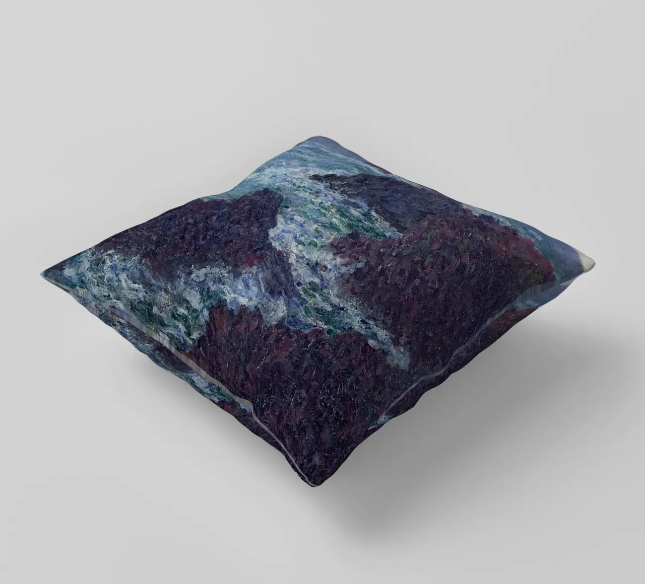 Le rocce di Belle-Ile cuscino da RodneyArt